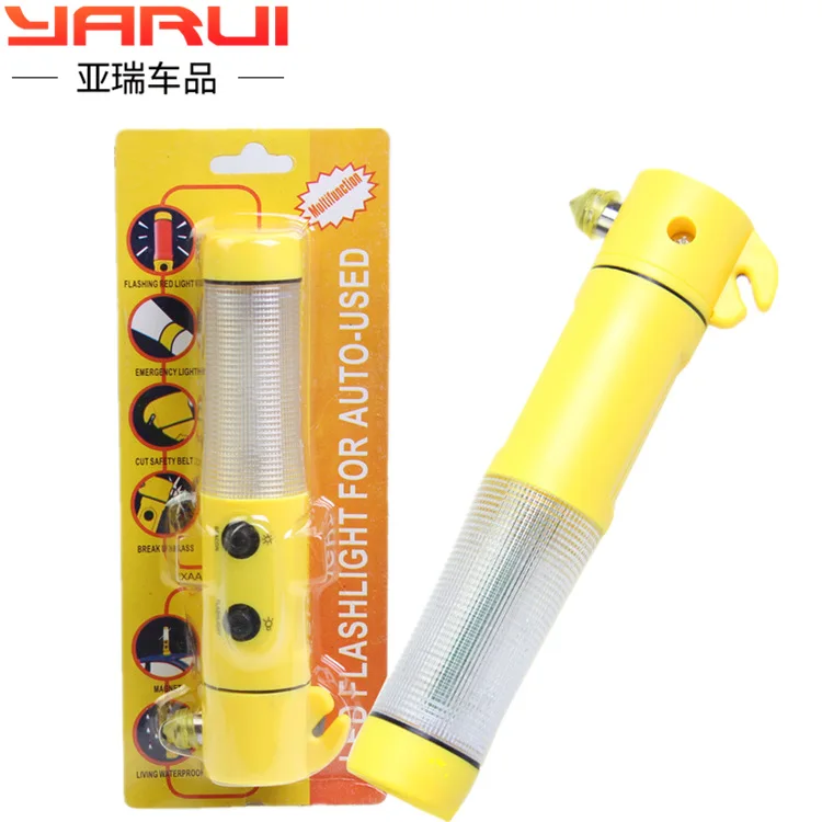 Пожарный молоток многофункциональный спасательный аварийный прибор с четырьмя