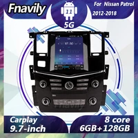 fnavily 9 7 android 11 car stereos for nissan patrol video dvd player radio car audio navigation gps dsp bt wifi 2012 2019