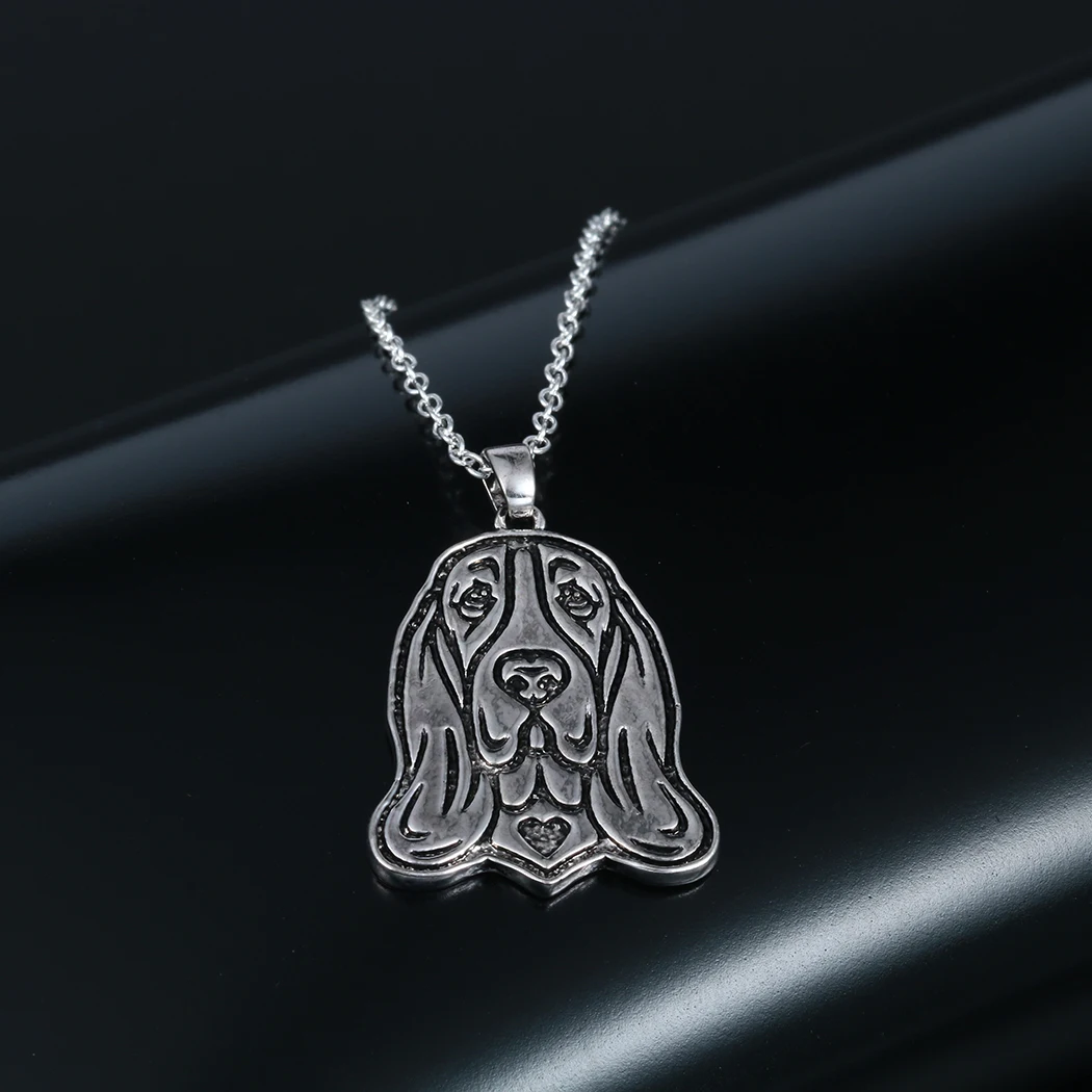 Кулон и ожерелье Kinitial кулон для собак щенков Очаровательное девушек женщин