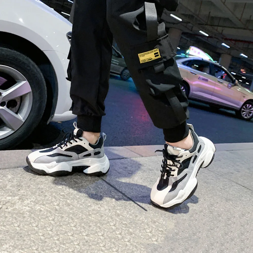 

Black Overalls Women's Autumn New Loose Boyfriend Style Was Thin And High Waist Plus Size 5XL Casual Trendy Cool Sweatpants