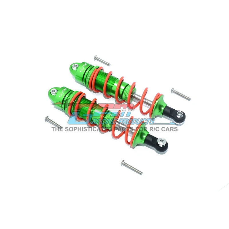 ГПМ ARRMA 1/8 Неро Фазон 6S Монстр Трак Алюминиевые универсальные амортизаторы переднего и заднего подвесок. Расстояние между центрами составляет 110 мм.