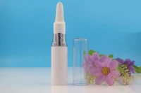 5ml white airless bottle long gold vacuum pump clear lid lotion emulsion serum sample eye essence skin care packing