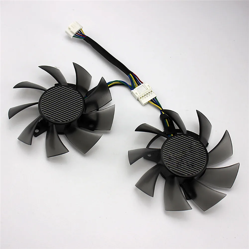 DC 12V 0.50A AMP охлаждающий вентилятор кулер для ASUS TUF GTX 1660 1660TI запасные части