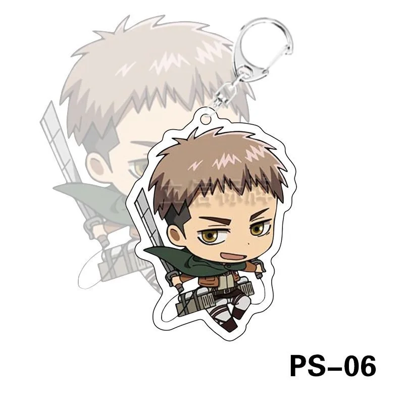 

Брелок для ключей с героями аниме «атака на Титанов»