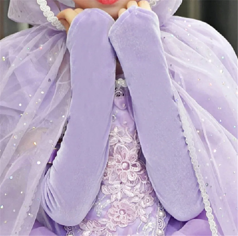 Платье принцессы для девочек Детский костюм косплея детские платья на Хэллоуин и