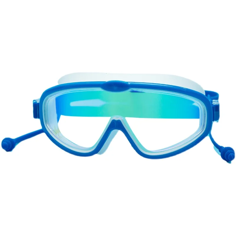 

Student Children's Swimming Goggles Waterproof Anti-Fog HD Electroplating Large Frame Children Diving Male and Female Adult