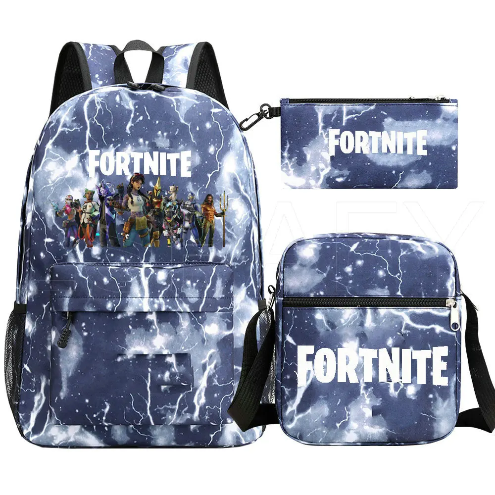 Школьные ранцы FORTNITE для мальчиков и девочек дорожный рюкзак ноутбука сумки книг |