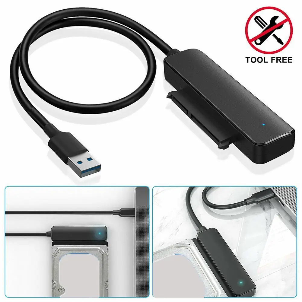 Адаптер SATA-USB 3 0 легко подключается к кабелю 2 5 Type-c Sata для маршрутизатора Sony PS4/PS3 One