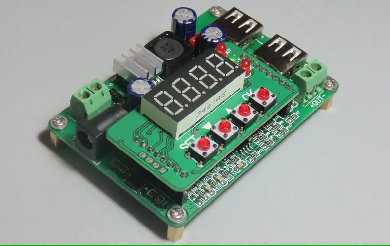 90W NC программируемый Питание модуль DC понижающий преобразователь 5V ~ 40V до 0 36V 3A 12v