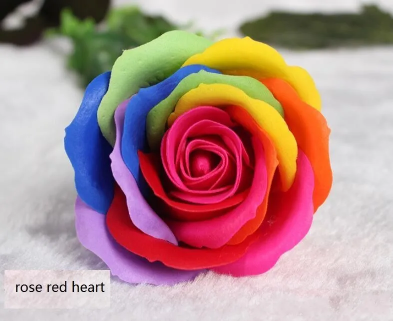 Радужное мыло в виде Розы свадебные принадлежности подарки вечерние товары