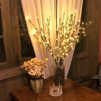 christmas decorations for home led willow branch lamp battery powered decorative christmas ornaments christmas tree decorations