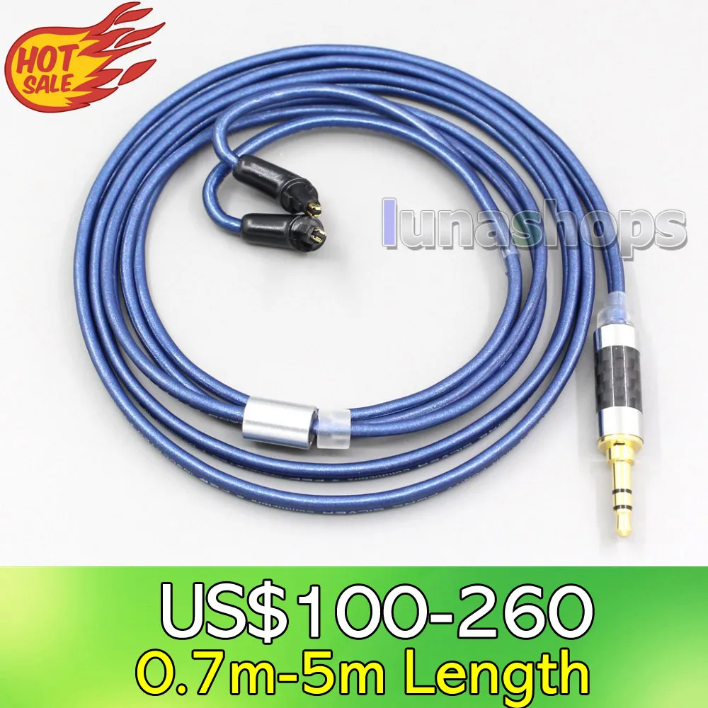 LN006808 Высокое разрешение 99% чистые Серебристые наушники кабель для Sony MDR EX1000 EX600