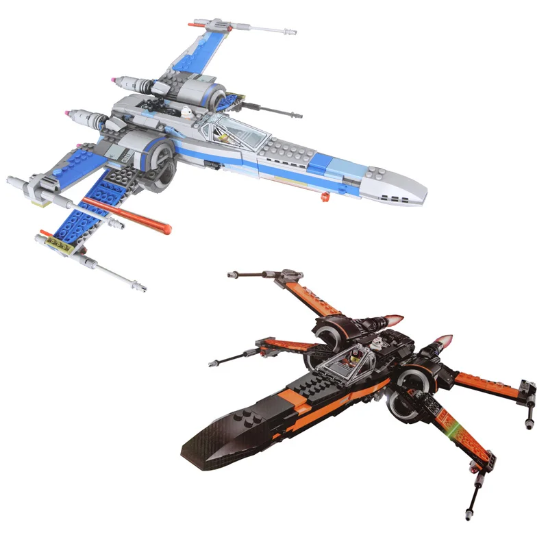 Звездный план войны первый заказ Poe X Wing Fighter строительные блоки игрушки | Игрушки