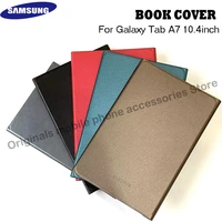 official 11 2020 samsung galaxy tab a7 sm t500t505t507 10 4 book tablet cover stand magnetic flip cover auto sleep wake case