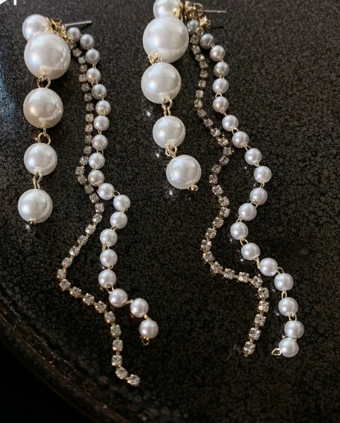 Высокое качество оптовая продажа серьги пригородных джокер с жемчугом S925