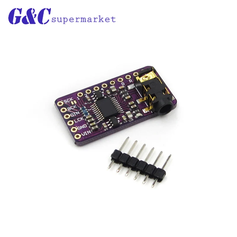 1 шт. интерфейс I2S PCM5102 DAC декодер GY-PCM5102 модуль плеера для Raspberry Pi diy electronics |