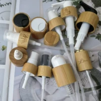 18r 20 410 24 410 10pcs bamboo twist lid cosmetic bottle dropper cap eco friendly bamboo cover pipetting lid essential oil top