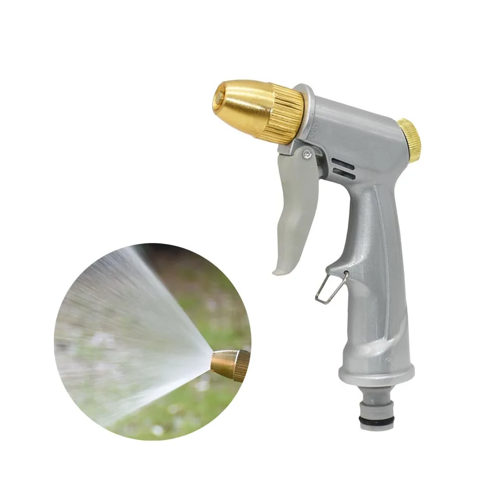 

Garden Irrigation Watering Gun Garden Nozzle Adjustable Nozzle Water Gun Lawn Hose Multifunction Garden High Pressure Sprayer