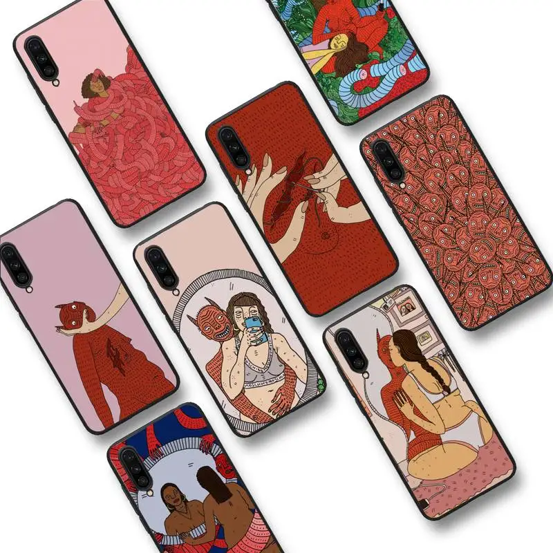 

Polly nem pintura arte suave Phone Case For Xiaomi mi9 mi8 F1 9SE 10lite note10lite Mi8lite Coque for xiaomi mi5x