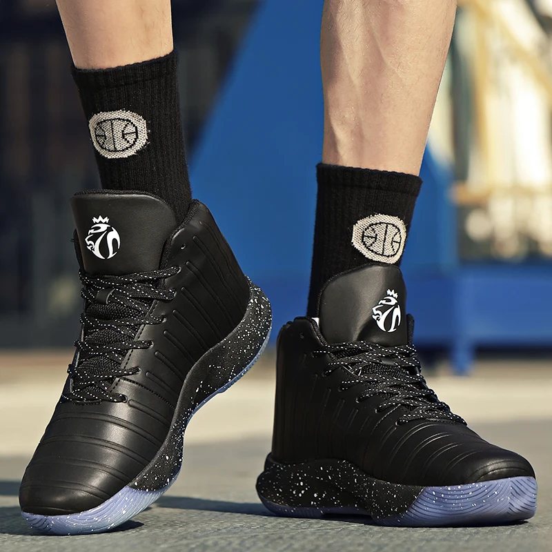 Новая Баскетбольная обувь для мужчин и женщин мужские ретро кроссовки