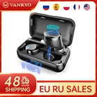 VANKYO X200 Bluetooth 5,0 наушники-вкладыши TWS стереонаушники со встроенным микрофоном 120 ч Время воспроизведения наушники с светодиодный ным дисплеем IPX8