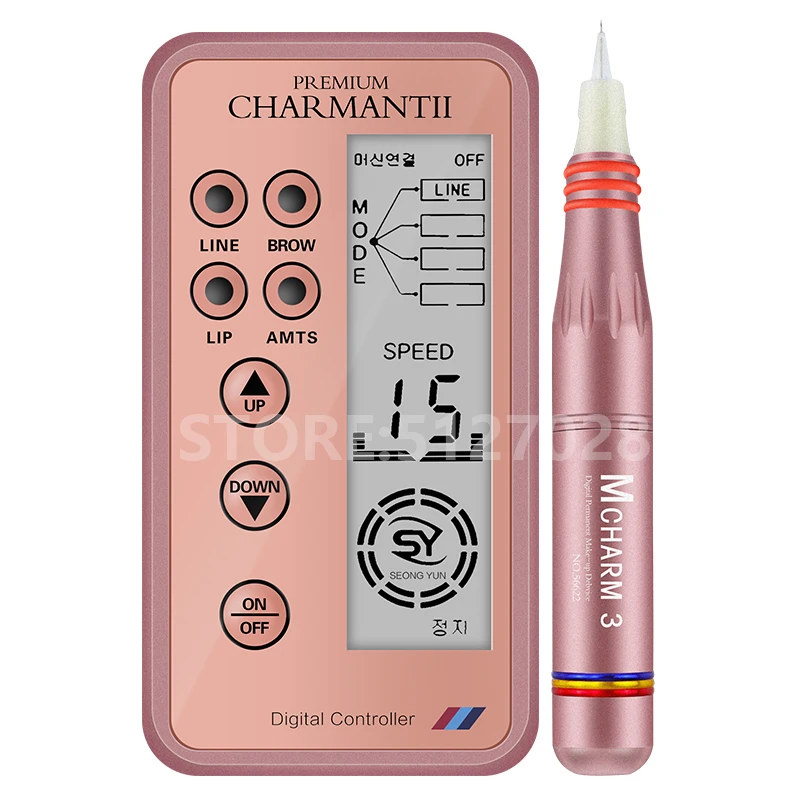 1 шт. новый дизайн цифровой очаровательный 2 Перманентный наборы для машинного