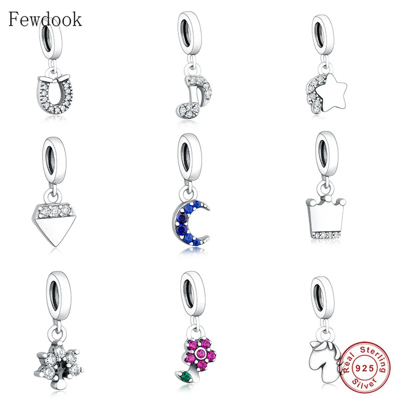 100% серебро 925 пробы Φ Key горный ключ бусина подходит для оригинального бренда