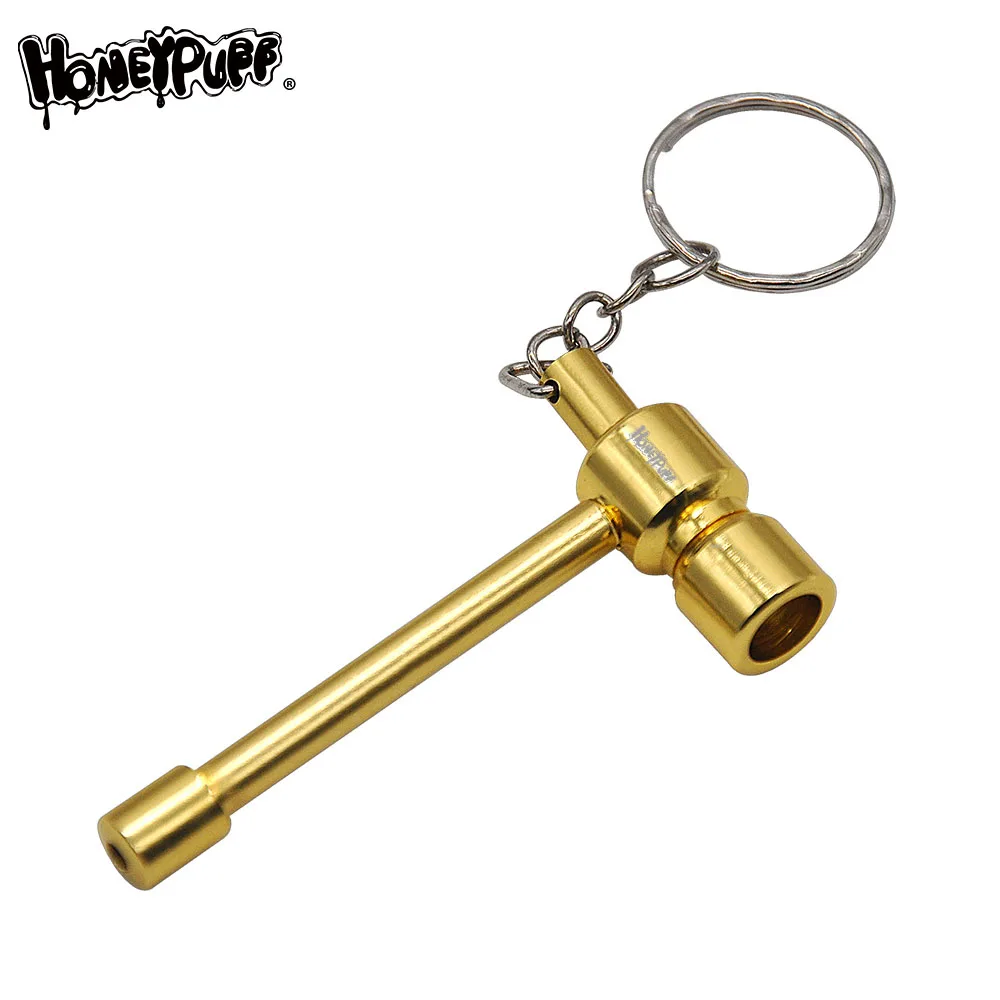 HORNET мини металлическая трубка для курения табачная труба портативная с кольцом