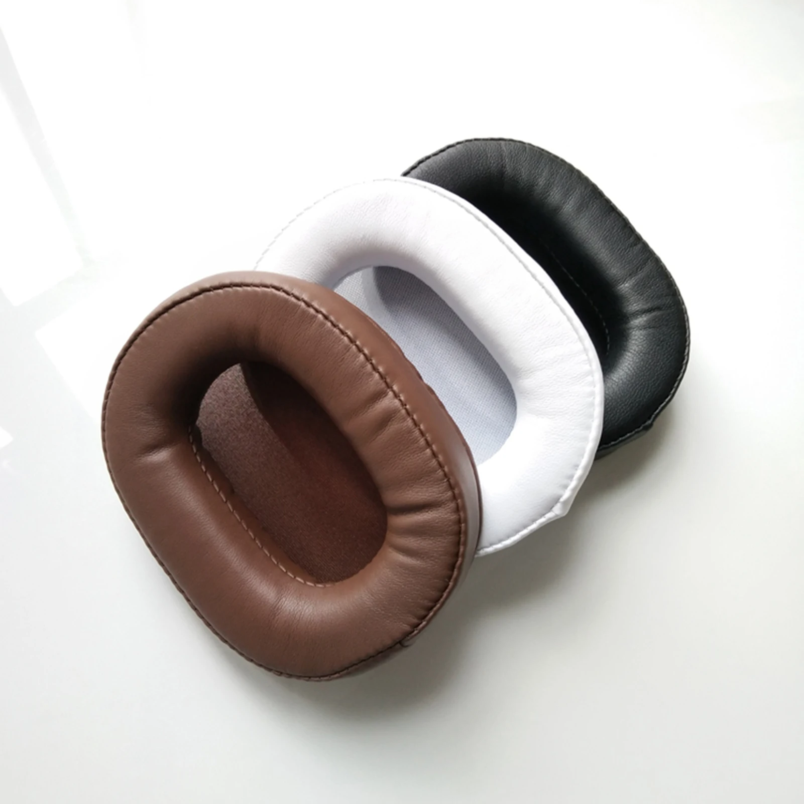 1 Pair Faux Leather/Velvet Earpads Cushion Cover Ear Pads for Sony Audio Technica Replacement Pad Earmuffs | Электроника