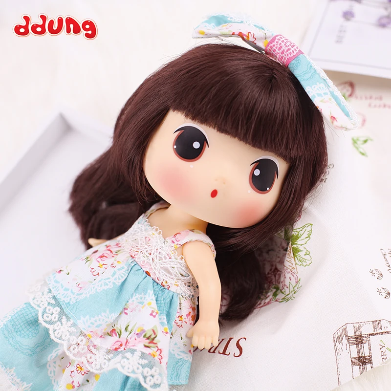 Детская кукла dнанг игрушки цветочный рисунок сделай сам 18 см модная Милая модель