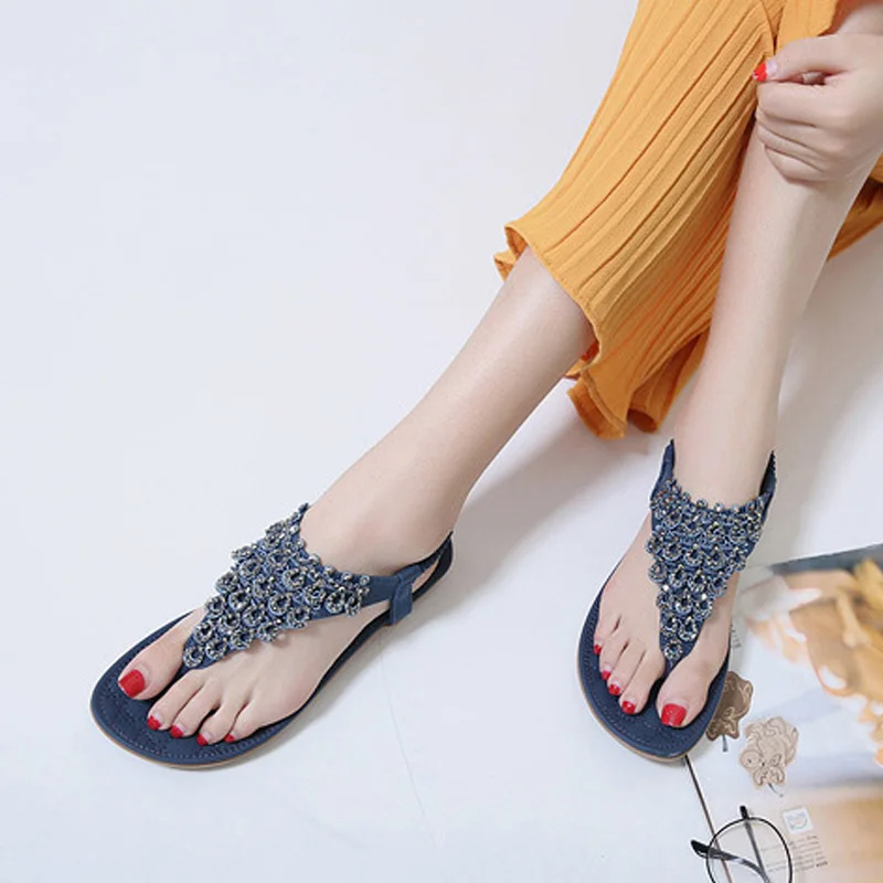 Женские сандалии новинка 2019 женская обувь летняя пляжная Вьетнамки Классические