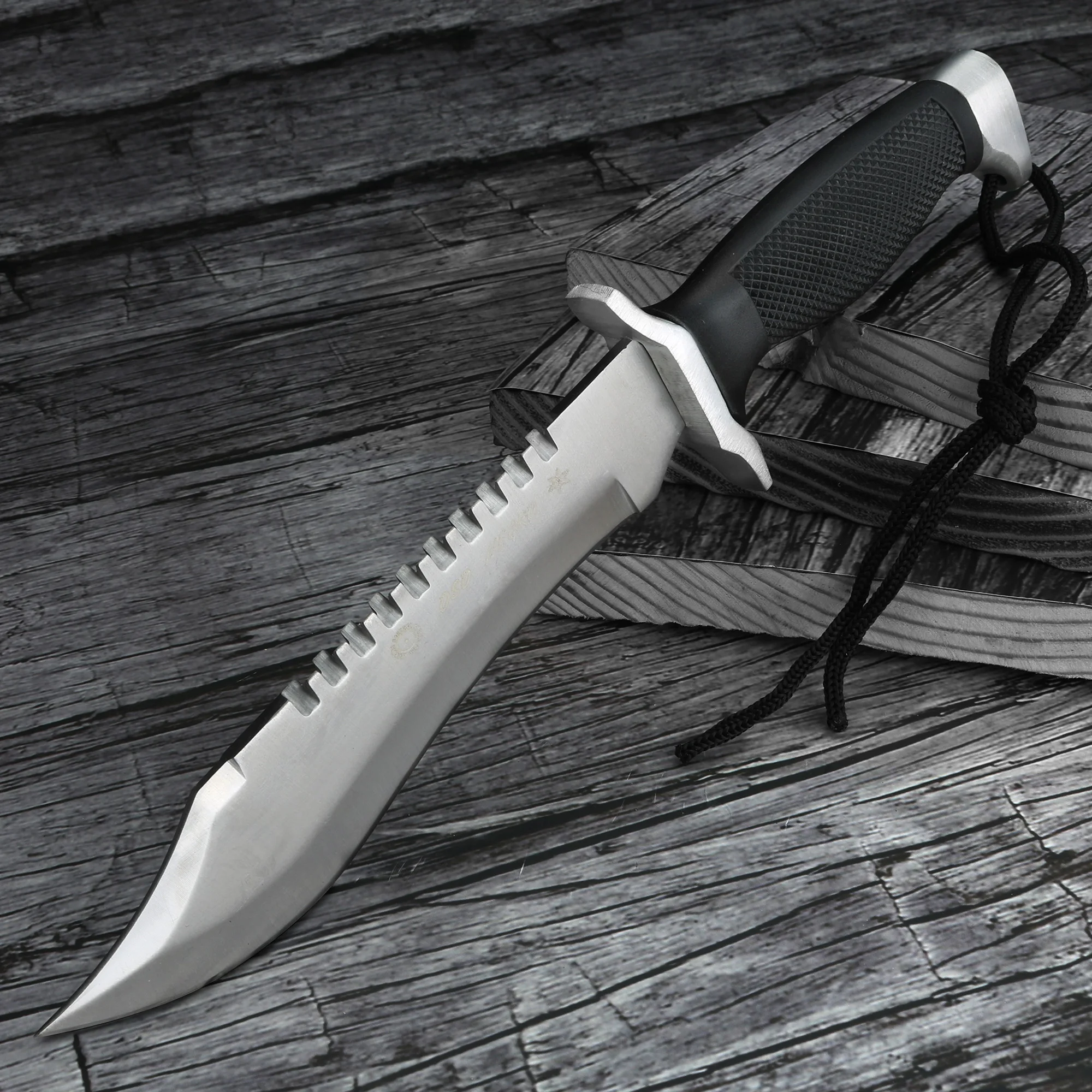 

Wilderness Hunting Fixed Blade Knife Outdoor Camping Portable Utility Knives Wild Survival Combat Stainless Steel Knife W/sheath