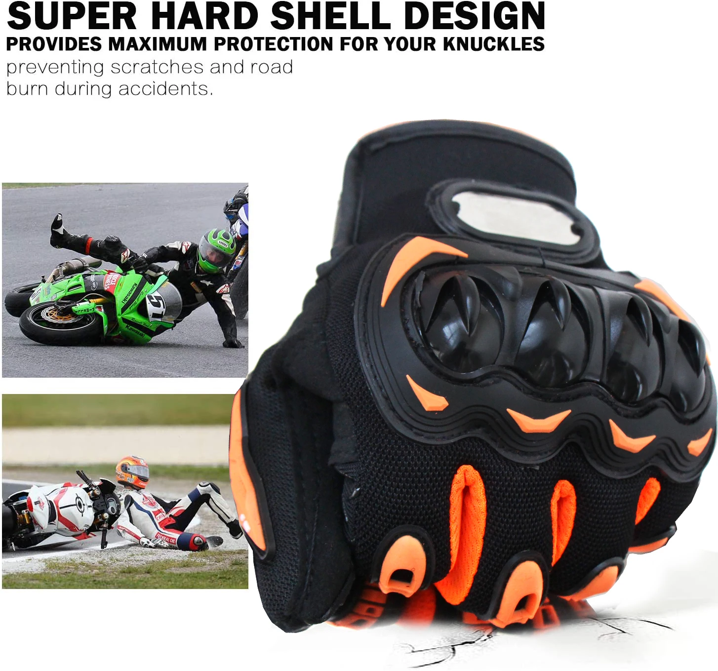 Перчатки для сенсорных экранов мотоциклов дышащие спортивные защитные митенки с