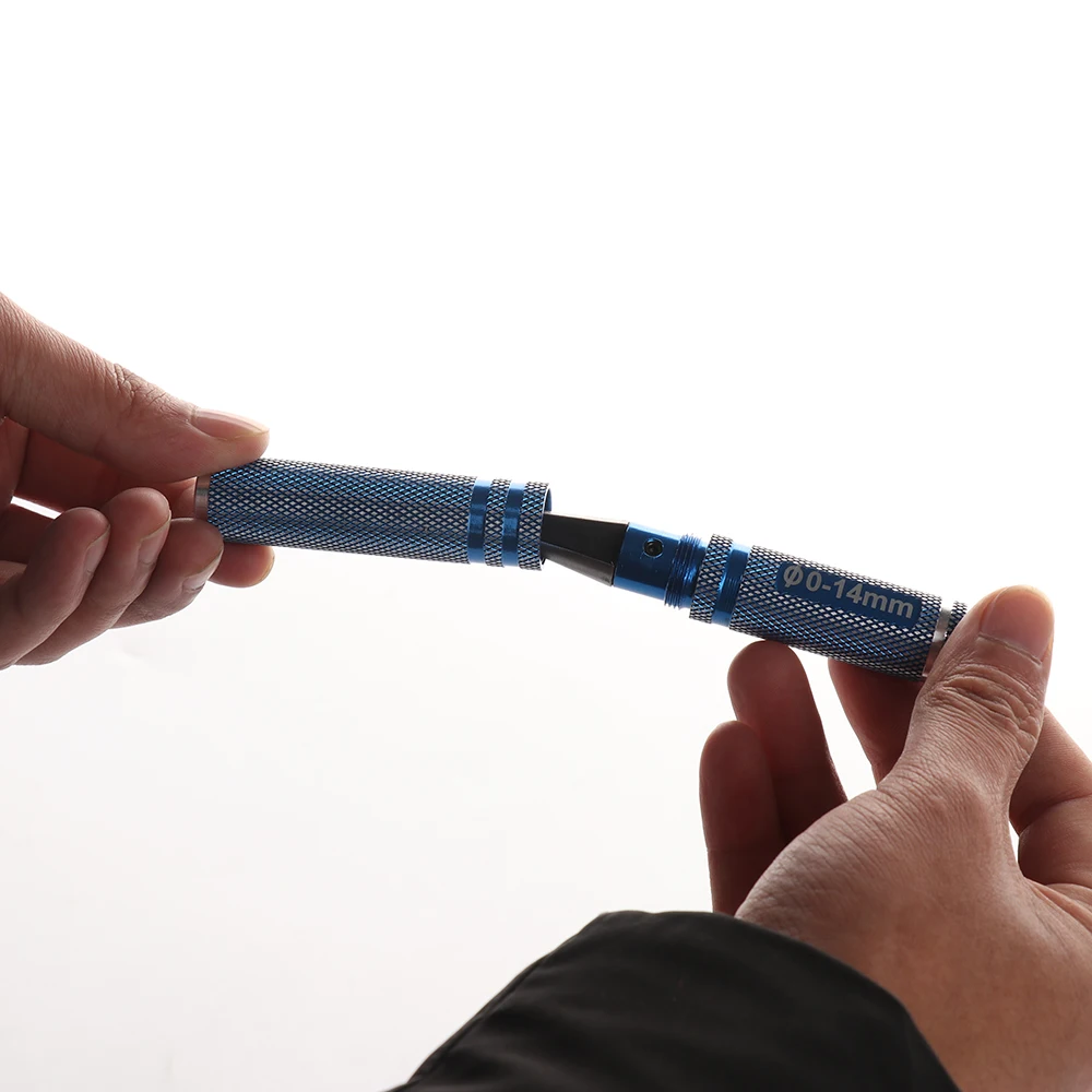 

Universal Stainless Steel 0-14mm Black Red Blue Professional Reaming Knife Drill Tool Edge Reamer