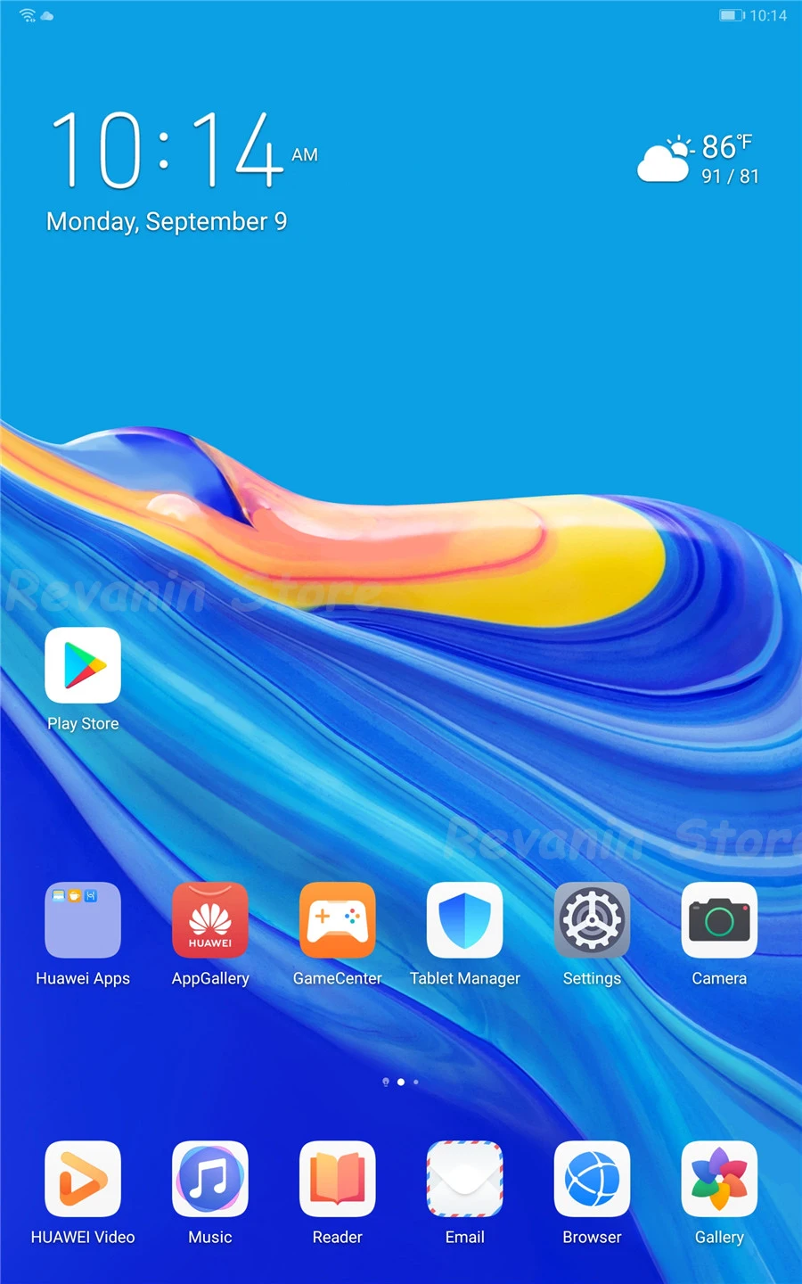 HUAWEI M6, 10,8 дюймов, 6 ГБ ОЗУ, 256 Гб ПЗУ, Kirin 980, четыре ядра, Android 9,0, 4G, LTE, планшет для телефонных звонков, 7500 мА/ч, 2560x1600, отпечаток пальца, ПК
