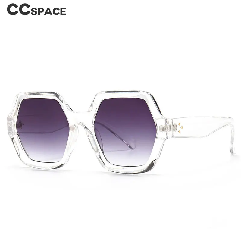46539 многоугольные ретро заклепки большие солнцезащитные очки для мужчин и женщин