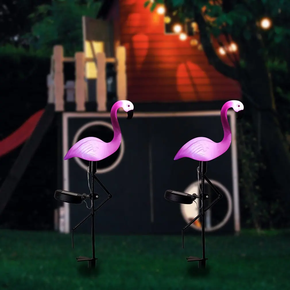 

High Quality Solar Light LED Flamingo Lawn Lamp IP55 Waterproof Garden Landscape Yard Path Street Lighting Outdoor Decoration