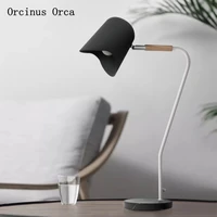 nordic modern simple led iron table lamp living room study bedroom post modern creative personality led folding table lamp