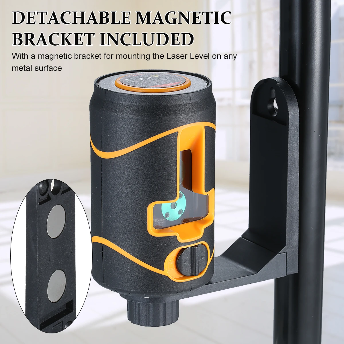 Rechargeable Laser Level Horizontal and Vertical Cross Line Self Leveler Mini Palm Size Meter Auto-Leveling Spirit | Инструменты