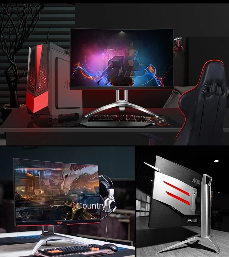 

27 inches e-sports game 2 k surface 144 hz professional computer monitors