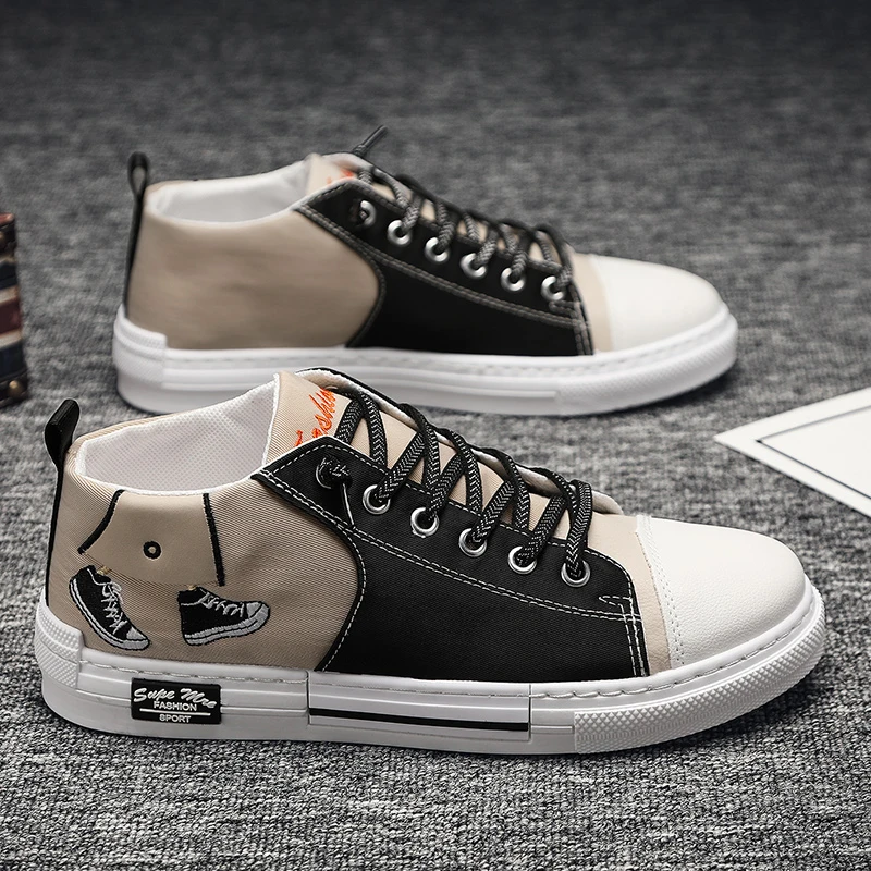 

Canvas shoes 2020 new autumn Korean fashion casual shoes shoes men's shoes Joker shoes men's summer tide shoes
