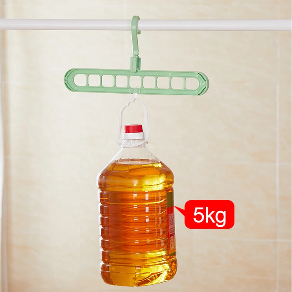 Пластиковая сушилка с 9 отверстиями зажим для шарфов одежды органайзер Волшебная