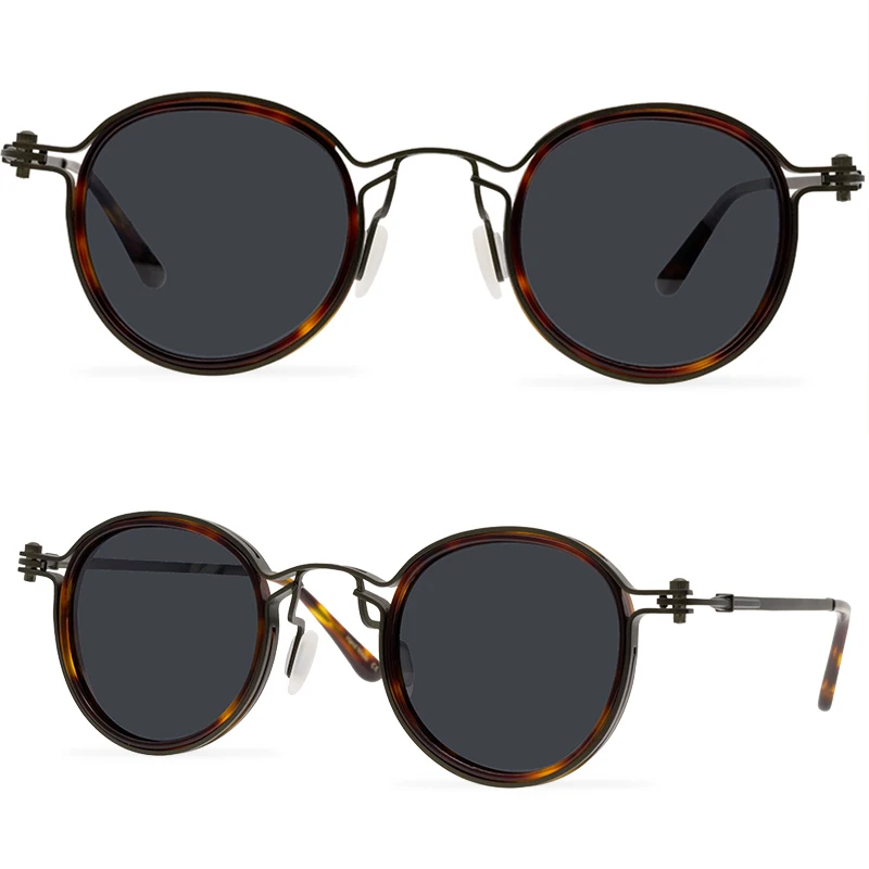 

Круглые небольшие модные солнцезащитные очки в стиле ретро оптом TAC поляризованные солнцезащитные очки для дикой природы