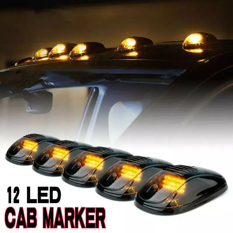 

Running Driving Car ceiling light SUV Set 12-LED Lamp Smoked Universal