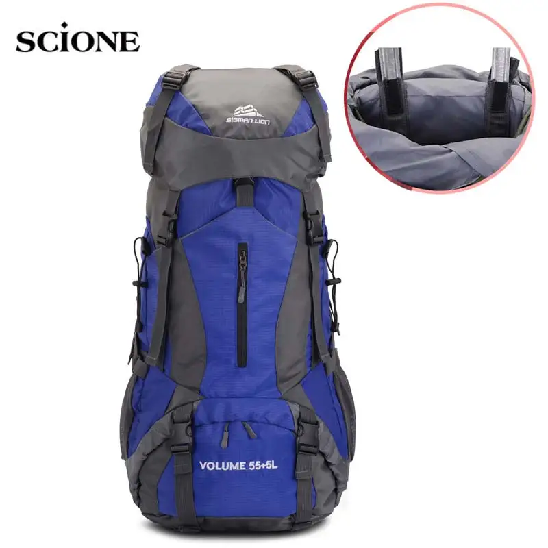 Мужской рюкзак для кемпинга дорожная сумка 60 л альпинизма походов горного