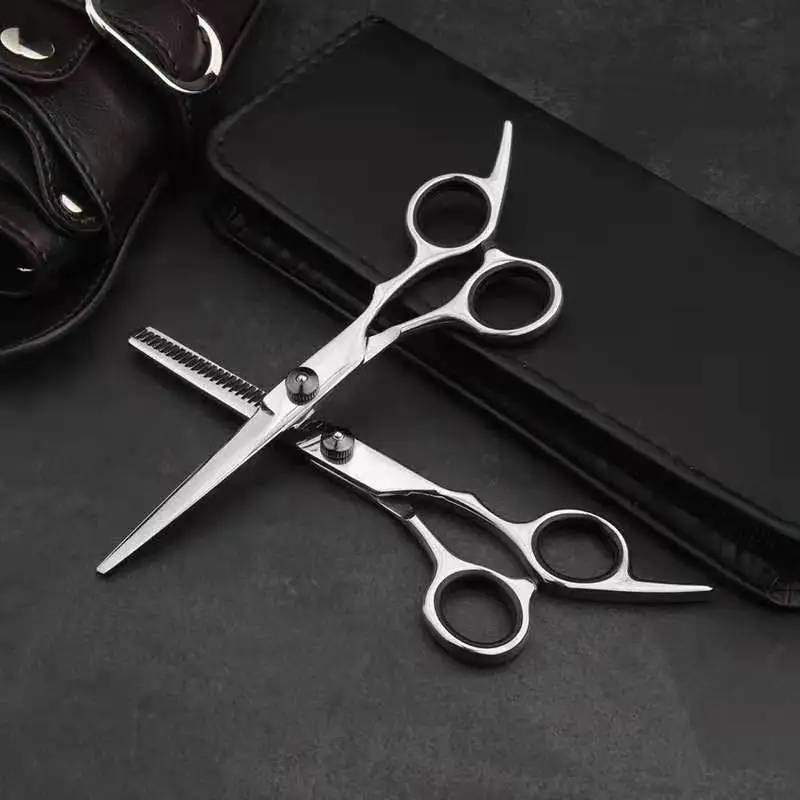 

hair cutting scissors Professional high quality set hairdressing sharpener 6.0 inch hairdresser barber Cutting Hair Chears