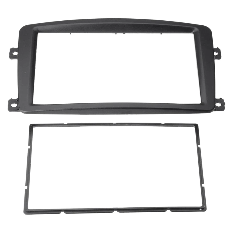 2Din стерео радио фасции Панель рамка CD DVD панель аудио для Mercedes BENZ C CLASS W203 2002-2004 |