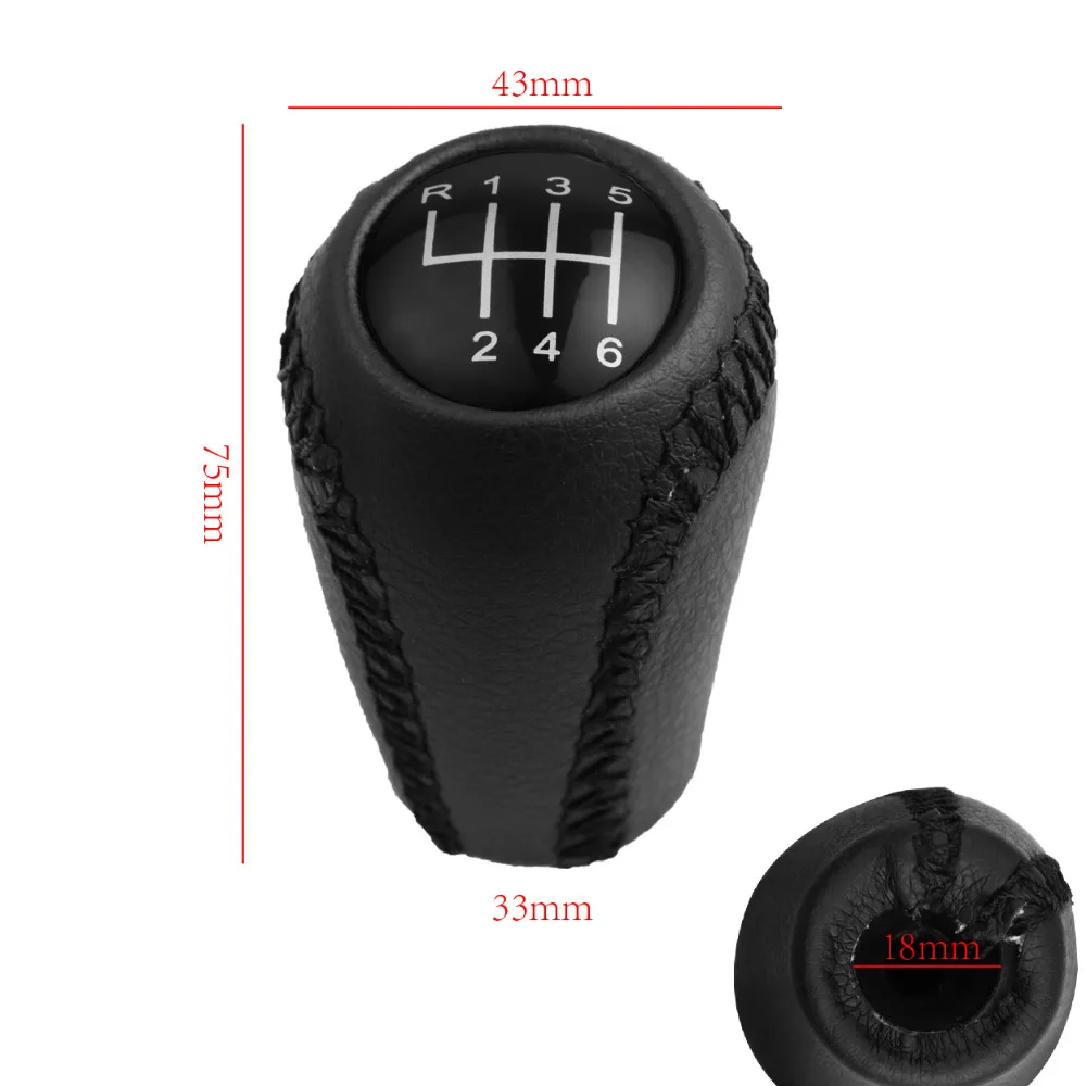 Ручной Шестерни рукоятка рычага переключения передач с Противопыльный чехол