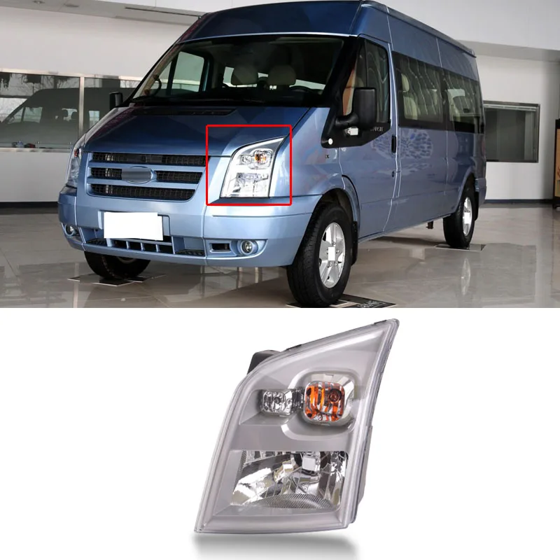 CAPQX 1 шт. для JMC Ford Transit V348 передний бампер фара в сборе|Фара авто сборе| |