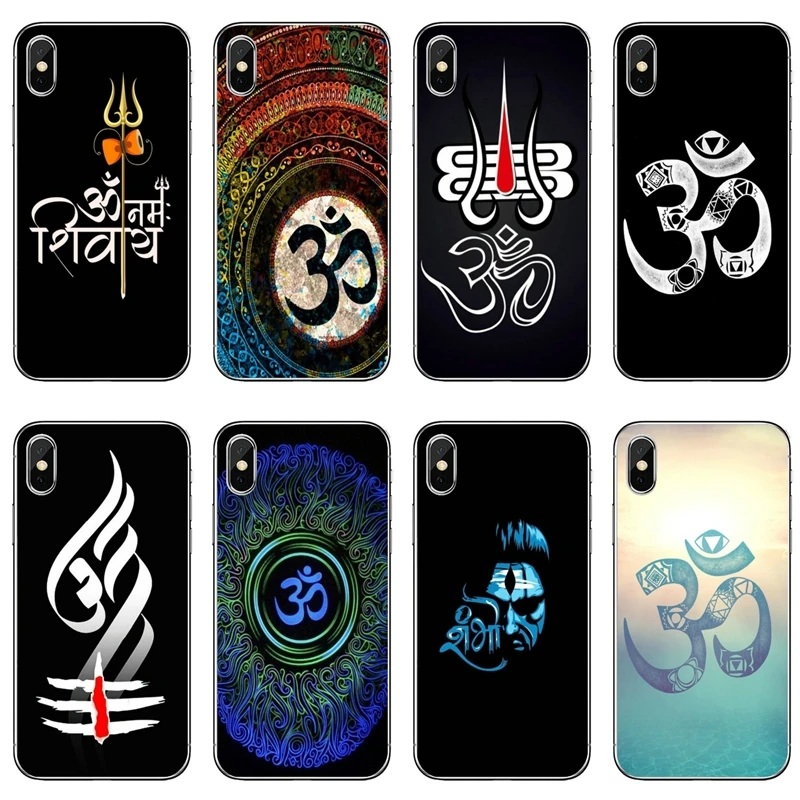 Фото Силиконовый чехол для телефона Hinduism Yoga Om Symbol Huawei P20 P30 P40 Pro P10 P9 Lite Y5 Y6 Y7 Y9 P Smart Plus 2018